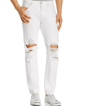 7 FOR ALL MANKIND Men's Paxtyn Skinny Fit Jeans White Size 31 MSRP $225