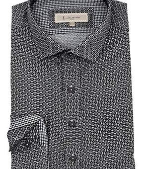 1...LIKE NO OTHER Aeonium Dress Shirt (16) Black