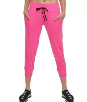 DKNY Sport French Terry Joggers Bright Pink Size XL MSRP $60