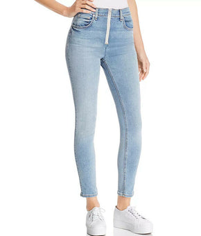 rag & bone Onslow High-Rise Ankle Skinny Jeans in Lucy Blue Size 25 MSRP $250