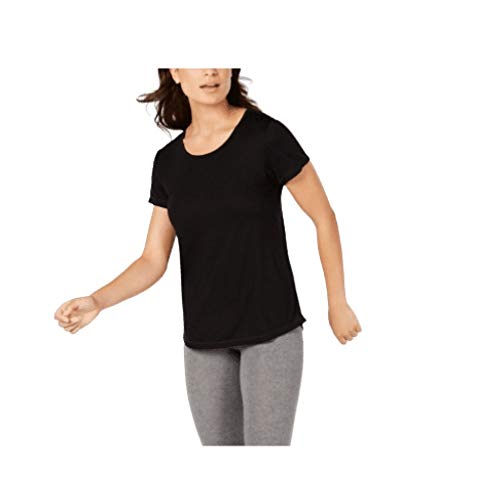 Ideology Mesh-Back T-Shirt DEEP Black X-Small Size XS