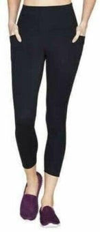 Skechers Womens 7/8 Gowalk Tight 4-Way Stretch blue Size XS Black
