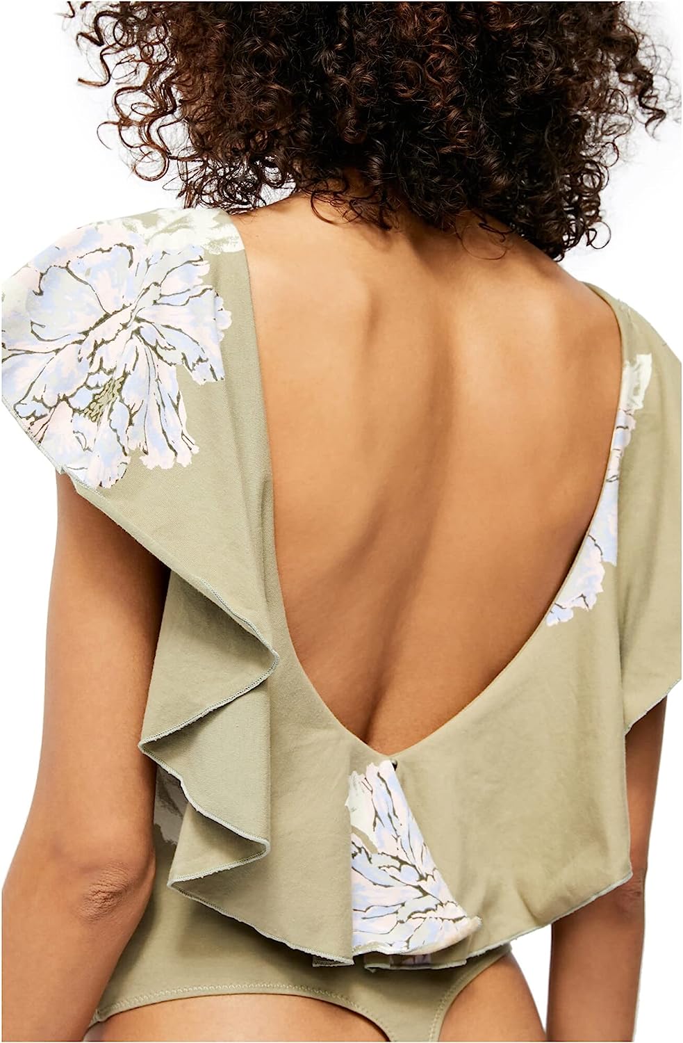 Free People Women's Matilda Bodysuit Green Size XS