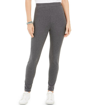 Style & Co Petite Pull-On Leggings womens grey Size PS MSRP $20