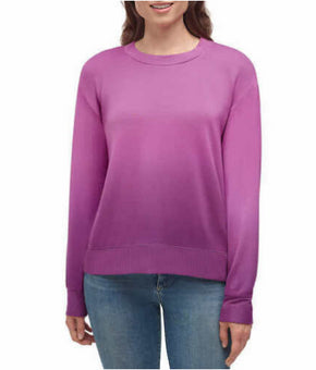 Splendid womens Crewneck Long Sleeve Pullover Top purple Size S