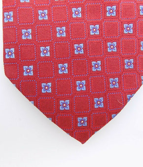 The Men's Store at Bloomingdale's Red Silk Classic Tie MSRP $59