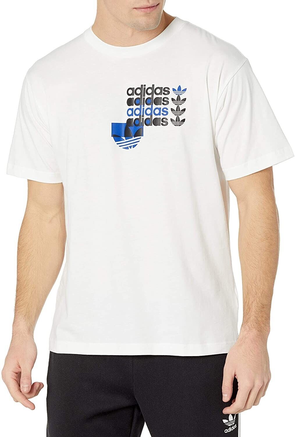 adidas Originals Men's Forum T-Shirt White Size S MSRP $30