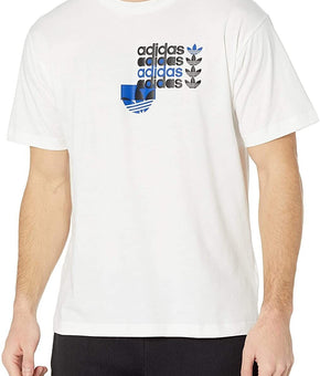 adidas Originals Men's Forum T-Shirt White Size S MSRP $30