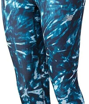 New Balance Women's Accelerate Active Capri pants leggings Blue Size L