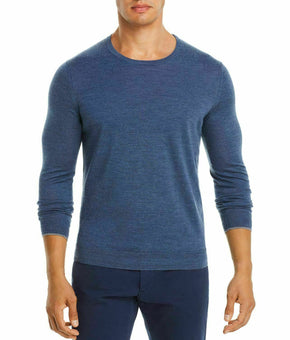 Dylan Gray Mens Sweater Crewneck Wool Pullover XL Light Blue Gray
