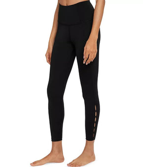 NIKE Yoga Women's Dri-FIT Cutout 7/8 Leggings Black Size XS MSRP $65