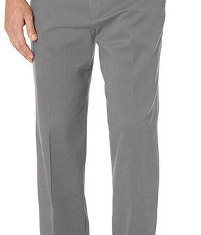 DOCKERS Men's Easy Classic Fit Khaki Stretch Pants Gray Size 38x29 MSRP $50