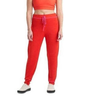 JOSIE NATORI Women's Retreat Pants Red Size L MSRP $78
