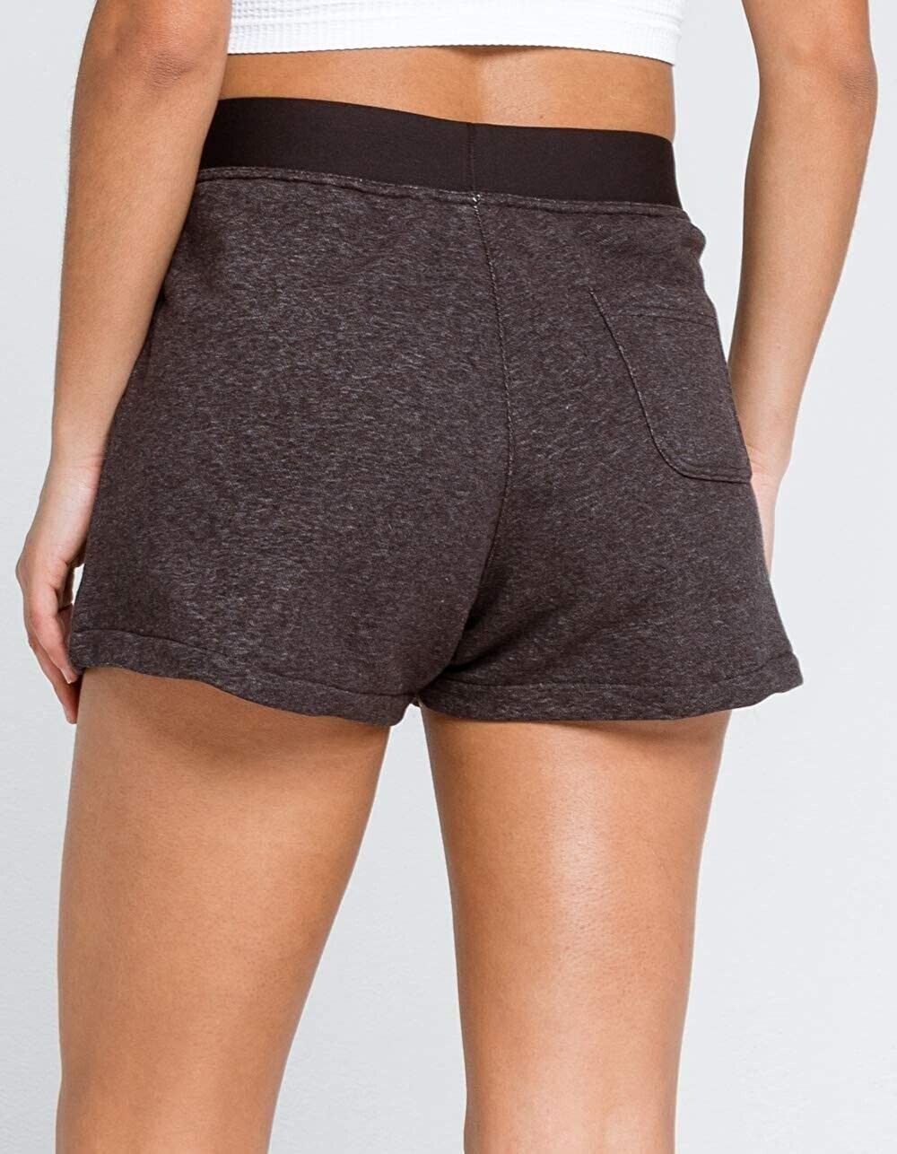 adidas Originals Women's Shorts Size S Black Melange MSRP $35