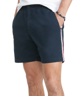 Tommy Hilfiger Men Th Flex Theo 7" Short with Side Stripe Blue Size XL MSRP $70