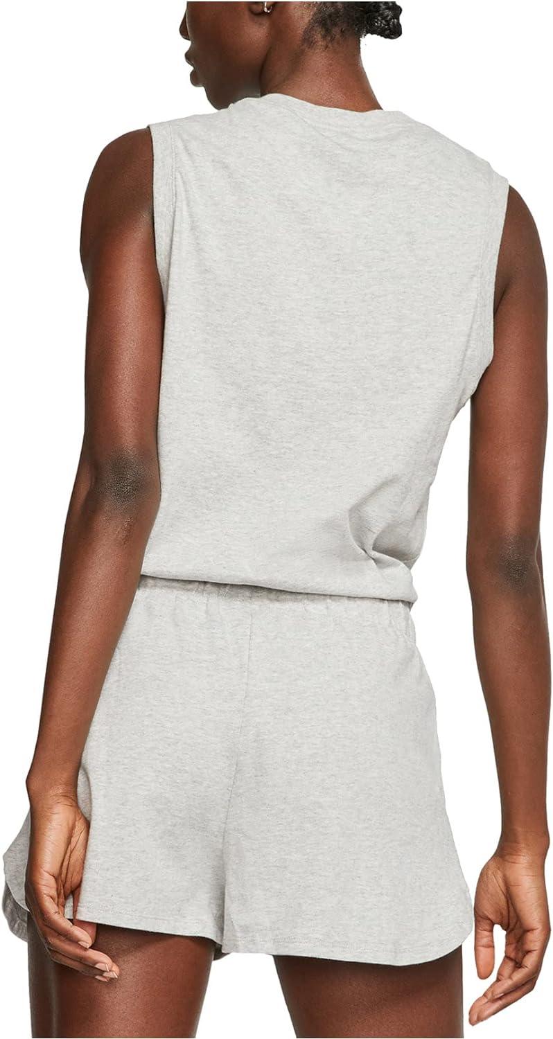 Nike NSW Print Romper Graphic Grey Heather/Night Silver/White Womens Jumpsuit XS