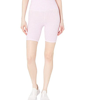 Bandier x Sincerely Jules_The Bryn 7" Biker Short Lavendar Pink Plus Size1X