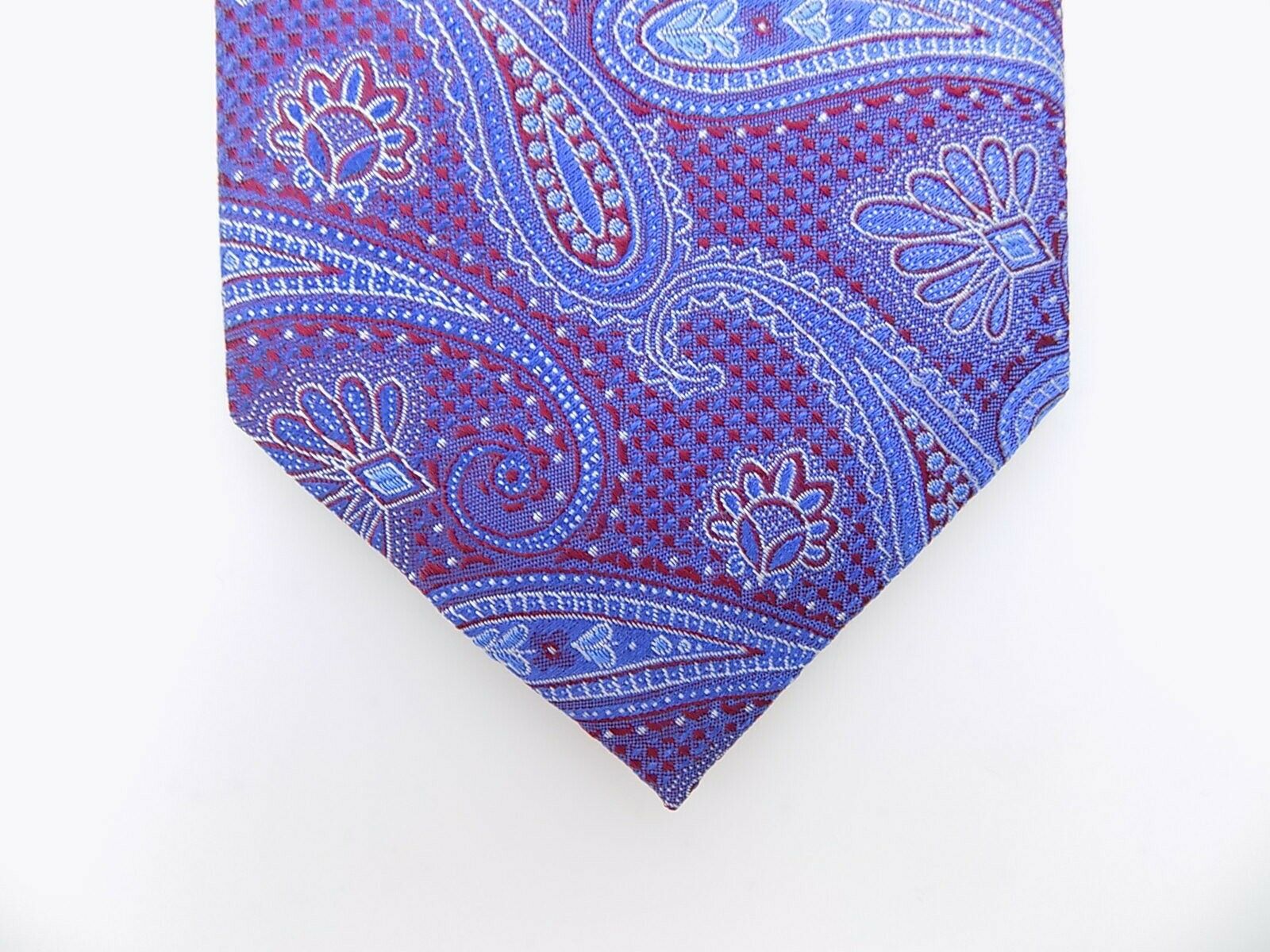 The Men's Store at Bloomingdale's Purple Classic Silk Tie Necktie MSRP $59