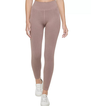 Calvin Klein Womens Active 7/8 Length Leggings light purple Size M MSRP $60