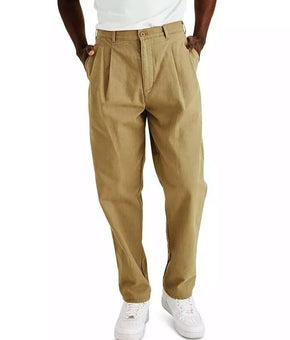 Dockers Men's Original Classic-Fit Khaki Pants Dark Beige Size 34X34 MSRP $88