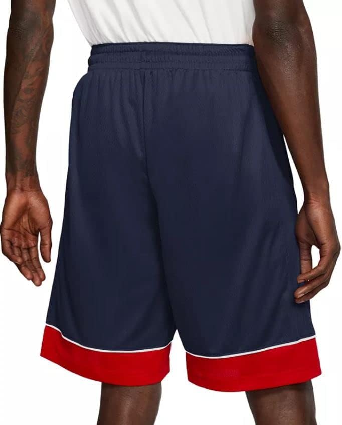 Nike Men's Dri Fit Athletic Basketball Training Shorts blue Size S