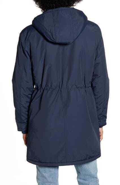 WeSC BLUEBERRY Winter Parka Outerwear Jacket, Blue US Size XL MSRP $265
