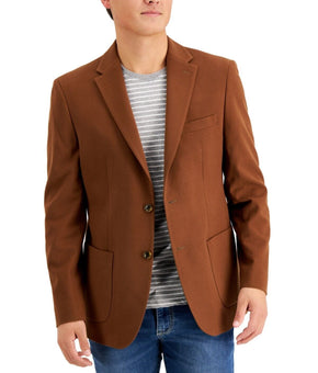 Tommy Hilfiger Men's Modern-Fit Solid Blazer brown Size 36 Short