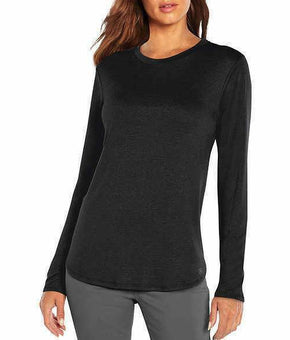 Banana Republic Long Sleeve Crewneck Top Womens black Size S