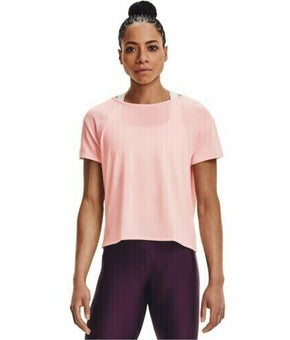Under Armour Women's Ua Tech Open-Back Top Pink Size XL MSRP $30
