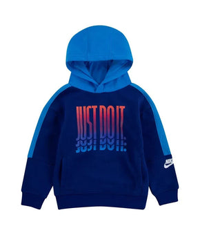 NIKE Toddler Boys Pullover Hoodie Blue Size 2T MSRP $40