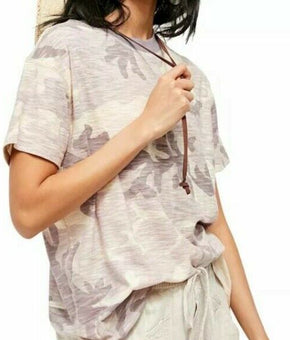 Free People Women's Maybelle Tee Purple Size S MSRP $78