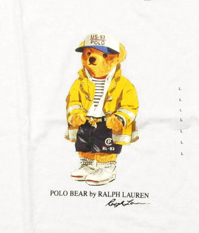 Polo Ralph Lauren Men's White CP-93 Polo Bear Graphic T-Shirt Size XL MSRP $55