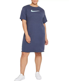 Nike Plus Size Sportswear Femme Dress Blue Size 2X MSRP $60