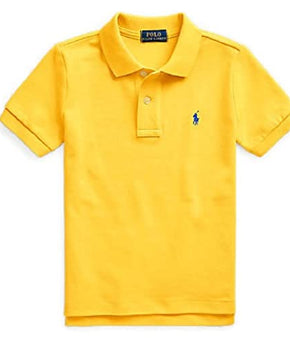 Polo Ralph Lauren Kids Baby Boy's Basic Mesh Polo Shirt (Yellow, Size 2T)