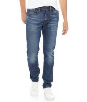 Lucky Brand Mens Blue Straight Leg, Blue Denim Jeans W38 x L32 MSRP $99