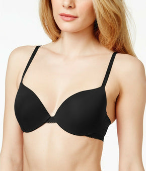 Calvin Klein Women Icon Full Coverage Modern T-Shirt Bra F3646 Black Size 32B