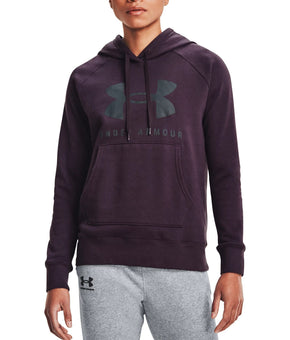 Under Armour Women's Logo Hoodie purple Size S MSRP $45