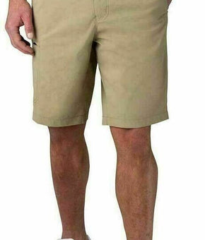 Weatherproof Men's Packable Hybrid Trail Short Khaki Beige Size:32