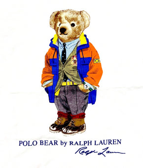 Polo Ralph Lauren Men White PFS Fall Polo Bear Graphic T-Shirt Size XXL MSRP $60