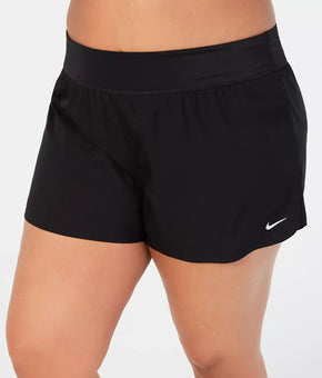 NIKE Plus Size Element Swim Shorts Black Size 3X MSRP $50