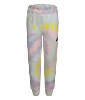 Nike Little Girls Club Fleece Tie-Dye Jogger Pink Size 6