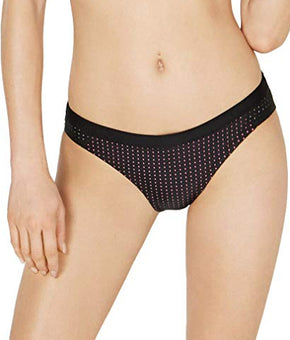 Nike Women's Sport Mesh Hipster Bikini Bottoms Black Hyper Pink Size S