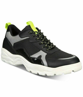 Kingside Men Dad Sneakers Geoffrey Size US 9.5M Black Grey Neon Green