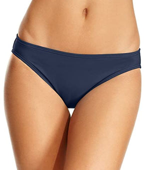 Michael Kors Classic Bikini Bottoms Blue Navy Size L