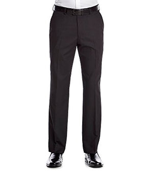 Perry Ellis Men's Slim Fit Suit Separate Pant , Black, Size 40W x 32L