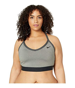 Nike Plus Ind Carbon Heather/Anthracite/ Gray Sports Bra Size 3X