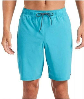 Nike Men's Contend Water-Repellent 9" Swim Trunks Blue Size S MSRP $52