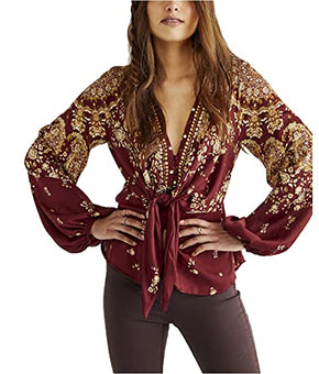 Free People Run Free Tunic Chocolate Combo SM (Women's 4-6)