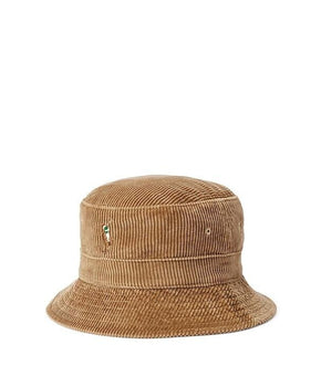 Polo Ralph Lauren Corduroy Bucket Hat (Golden Brown) Brown S/M $65