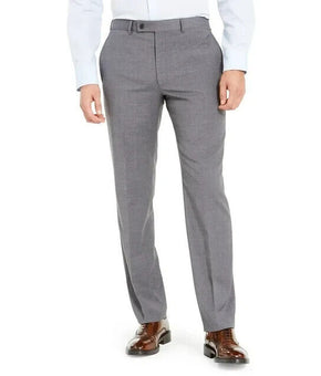 Ralph Lauren Gray Wool Blend UltraFlex Stretch Dress Pants Size 52x32 $140